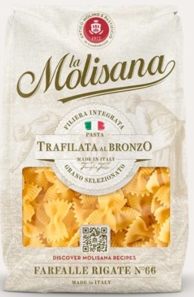 La Molisana Farfalle Rigate N0.66 500G